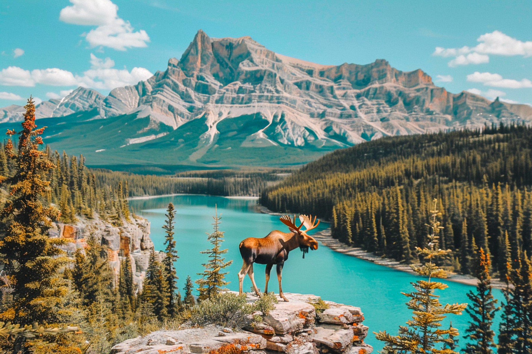 Safari animalier à Calgary et Banff